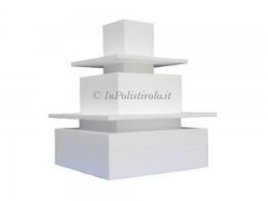 cake dummy inpolistirolo